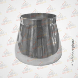 REDUCCIÓN CONCÉNTRICA SANITARIA ASTM A270 C-316L 3A EXTREMOS SOLDABLES