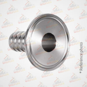 ACOPLE SANITARIO MIXTO ASTM A270 316L 3A EXTREMOS CLAMP - MANGUERA